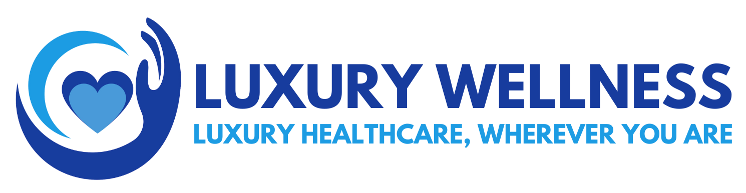 Luxury Wellness healthcare and wellness services logo